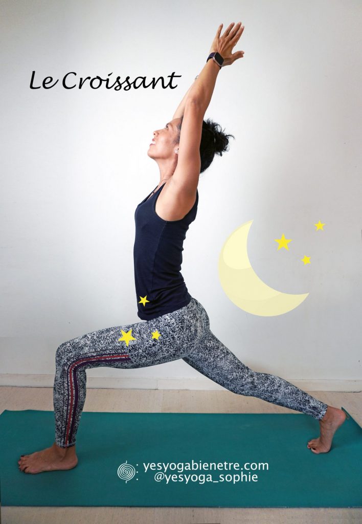 Yoga pour la position assise: La Posture du Croissant, par Yes Yoga Bien-Etre